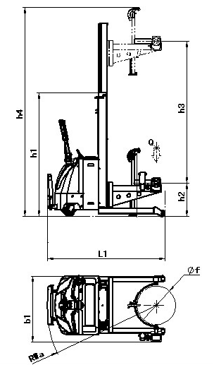 專(zhuān)用油桶車(chē)